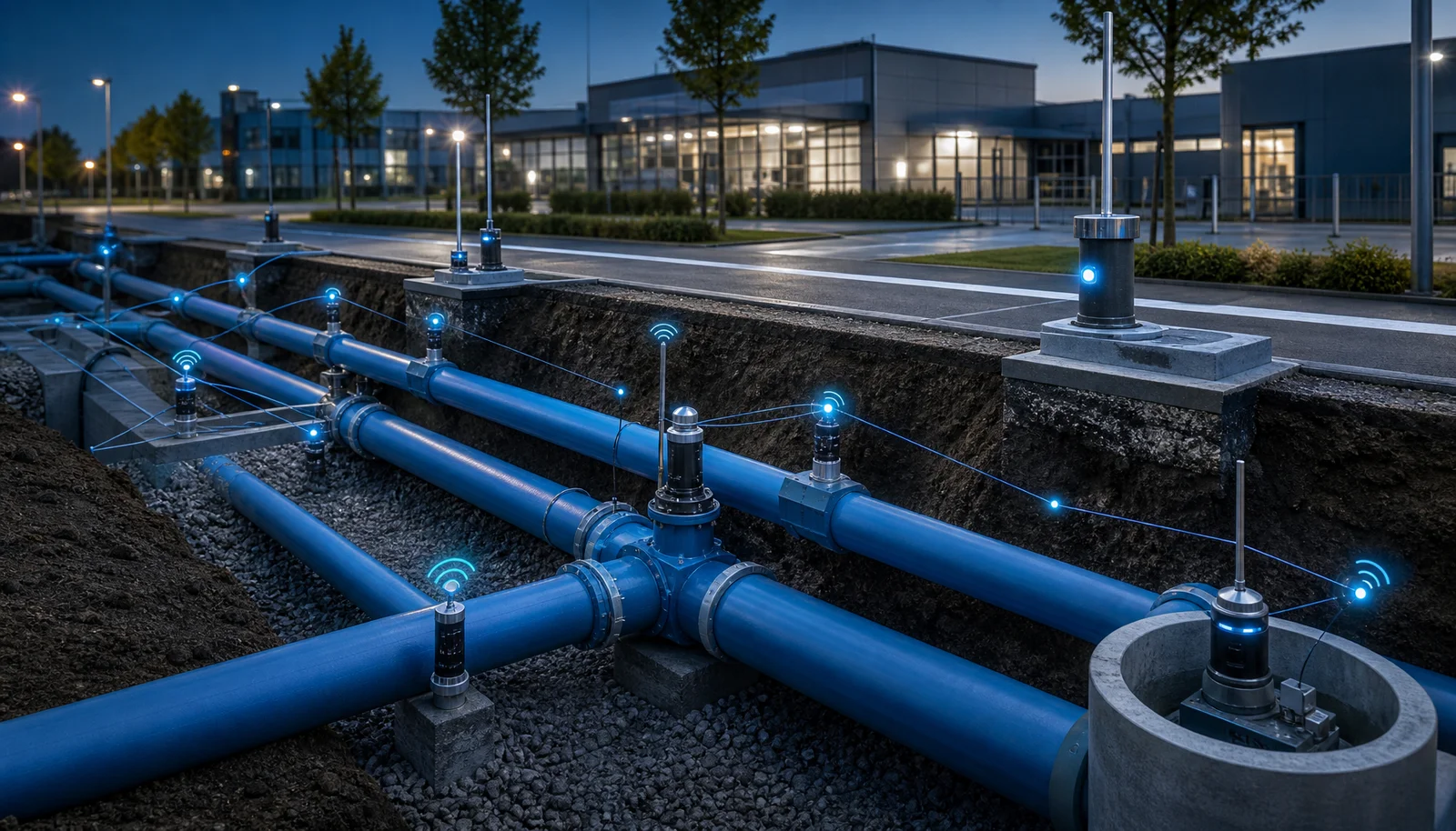 LoRaWAN Wasserzähler Infrastruktur